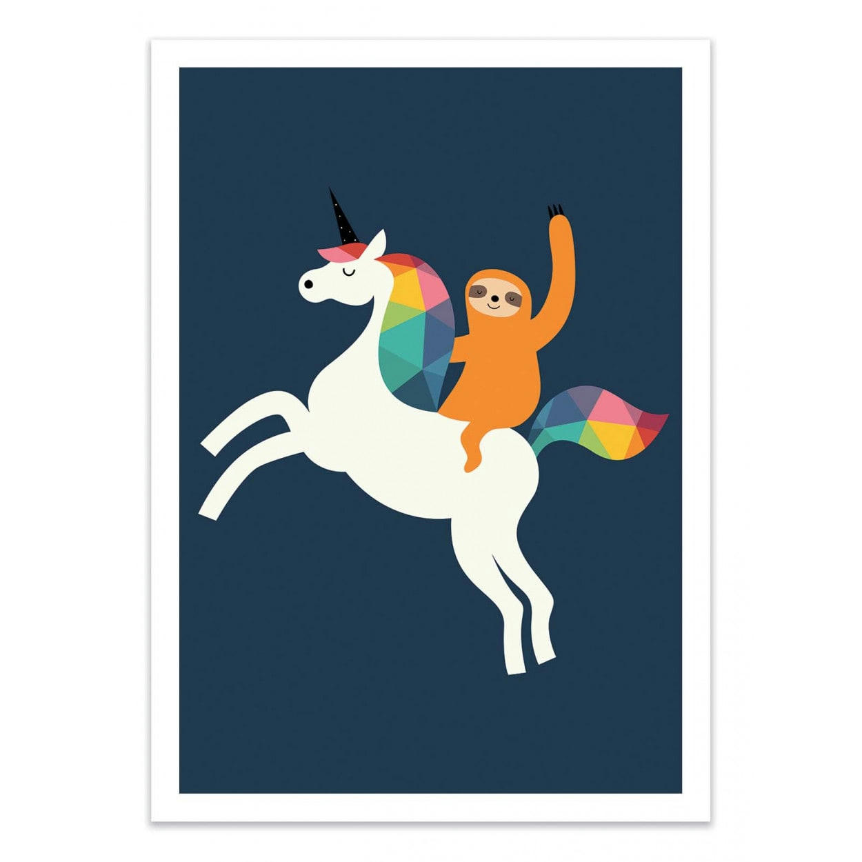 ANDY WESTFACE - MAGIC TIME -  Affiche d'art 30 x 40 cm