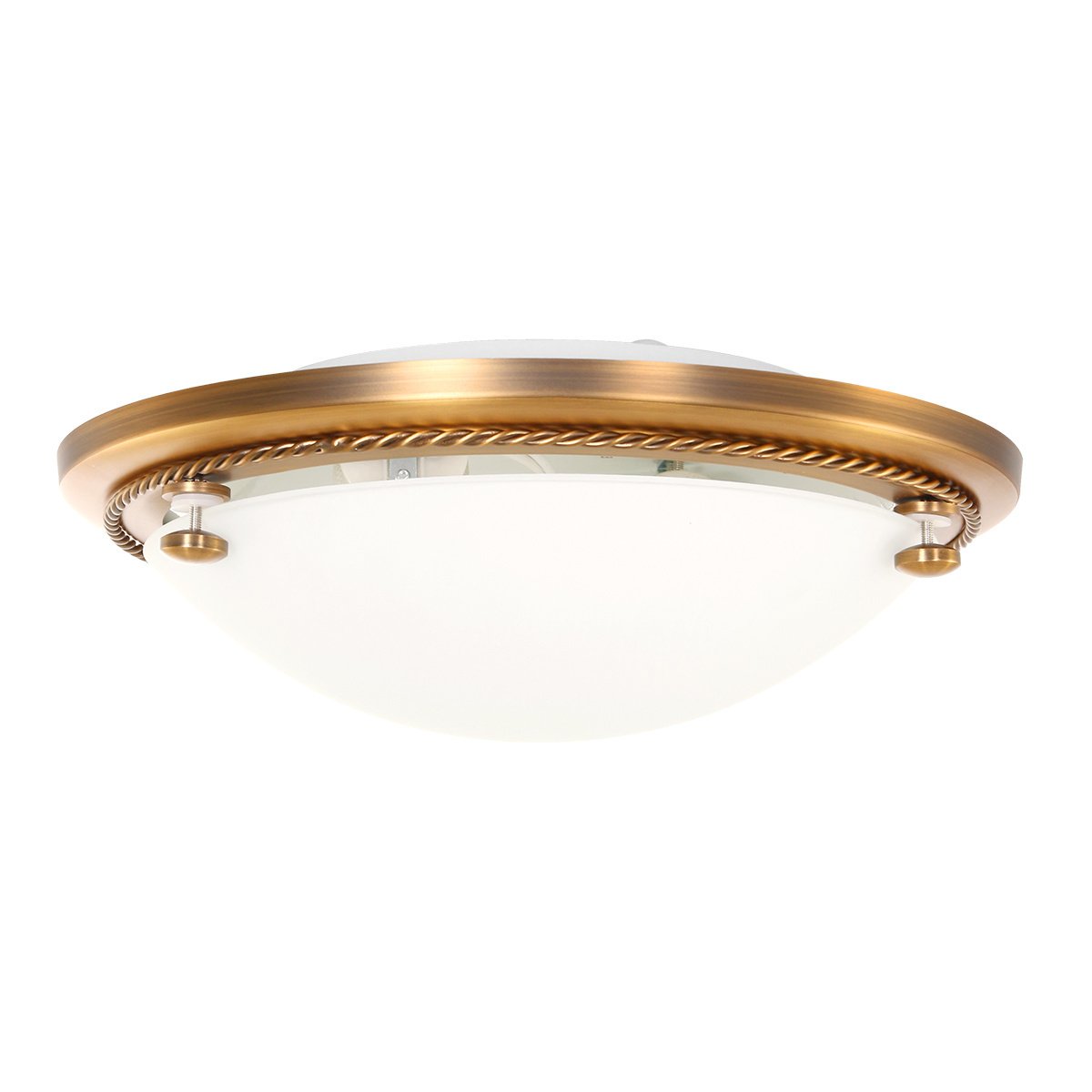 Steinhauer plafondlamp brons - 2 lichts - 29x 9 cm - brons