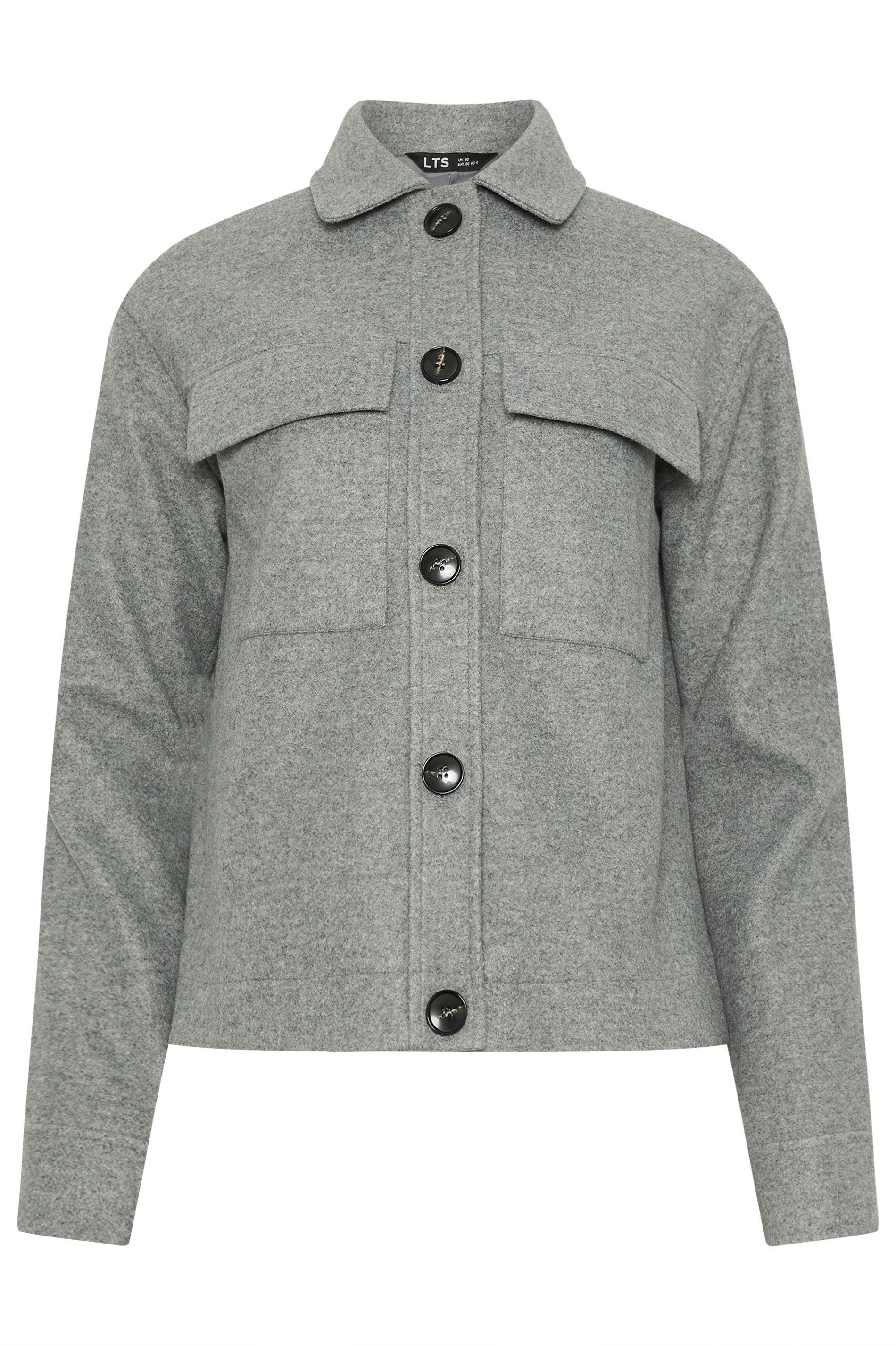 Long Tall Sally Tall Brushed Trucker Jacket
