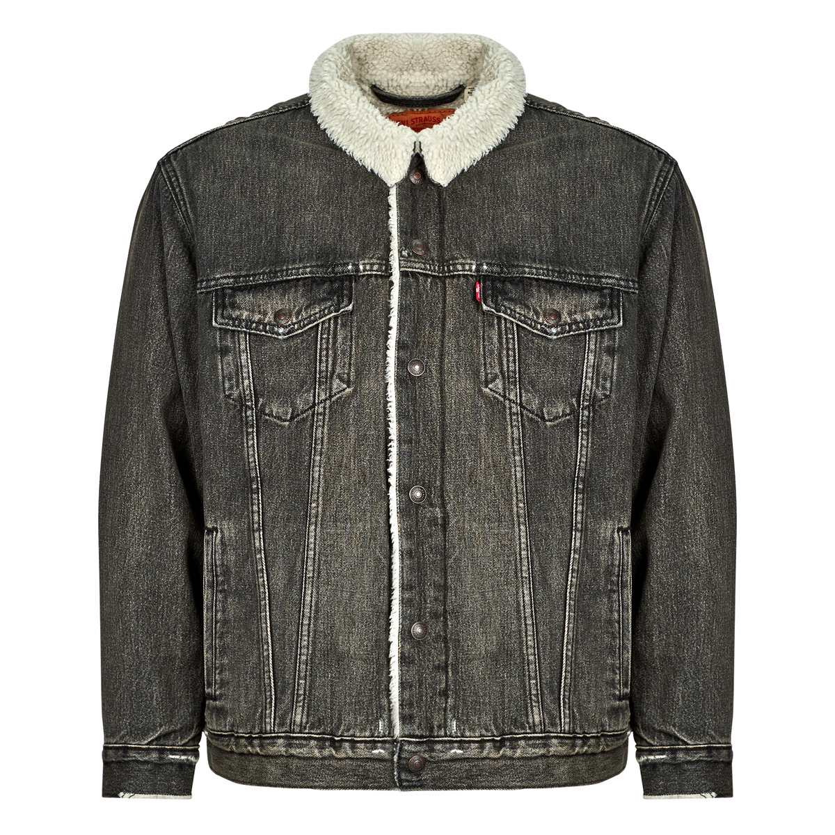 Levi's - RELAXED FIT SHERPA TRKR - Black