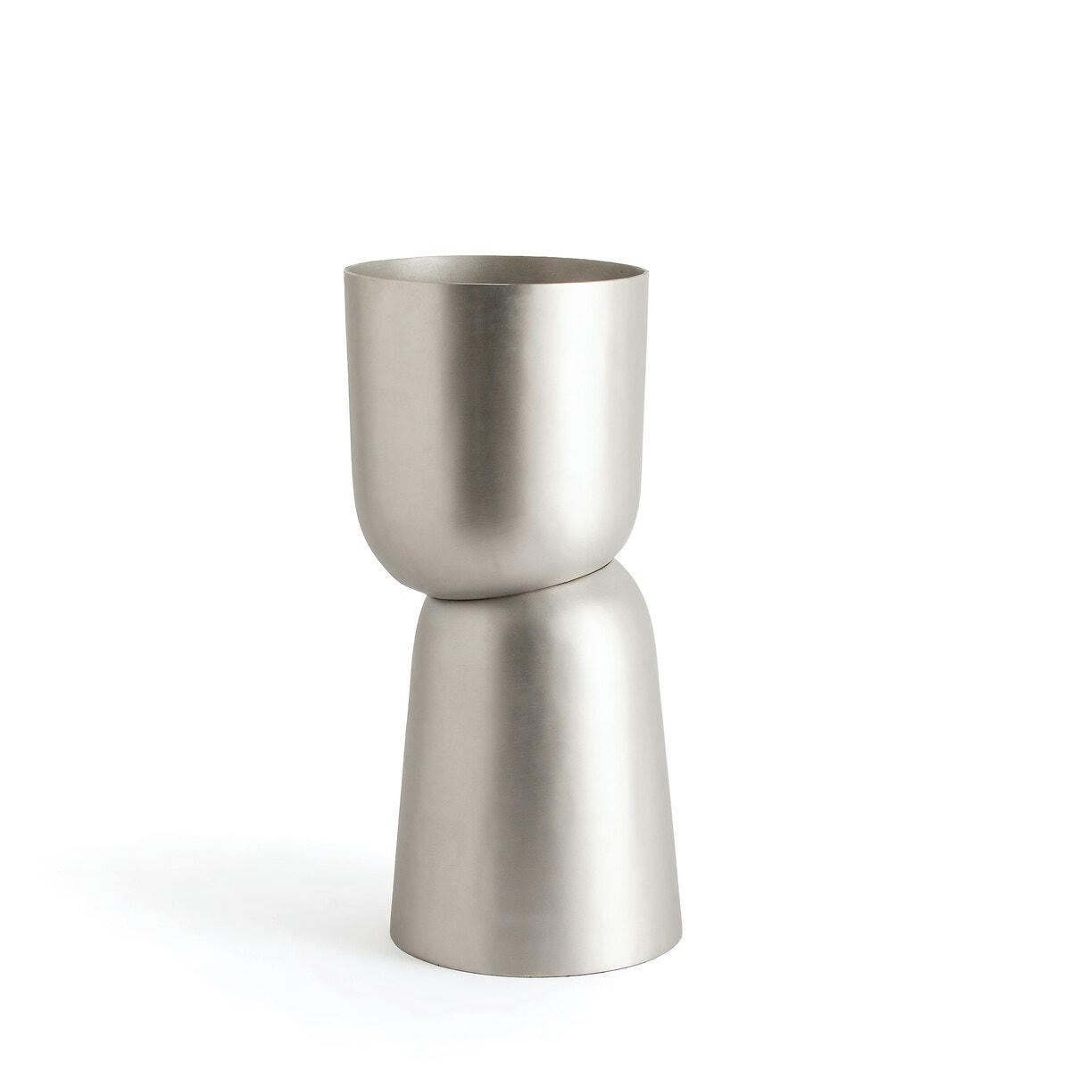 Cache-pot fonte aluminium grand modèle, Fraulino
