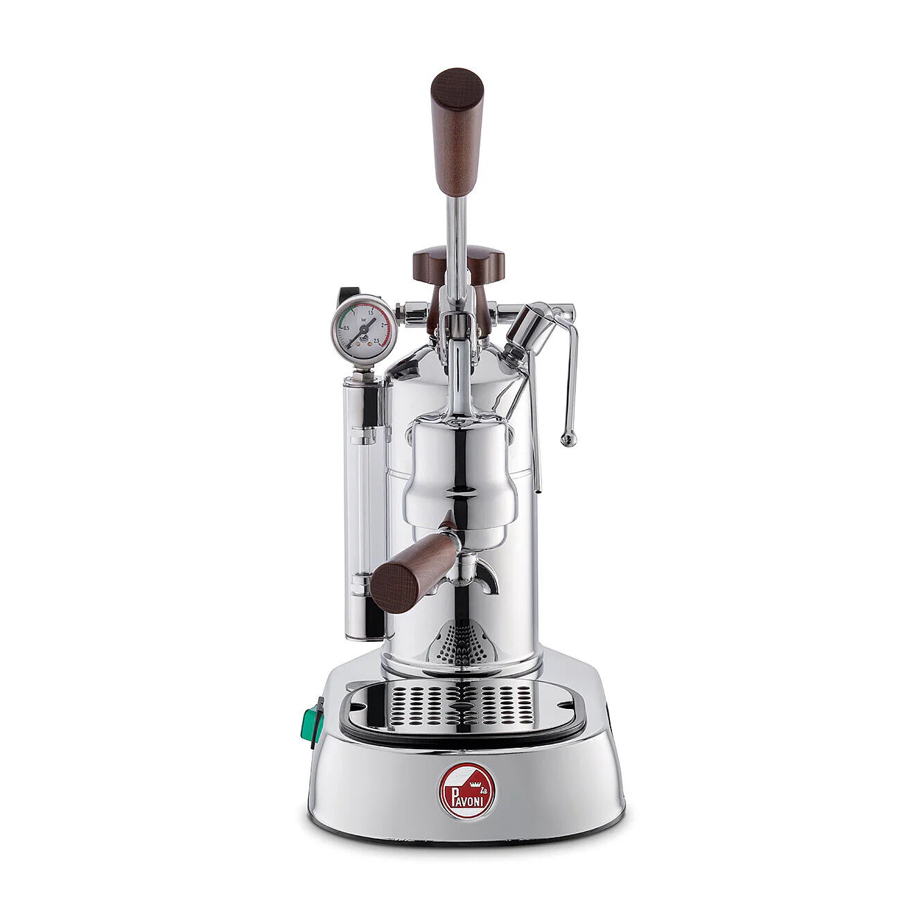 La Pavoni Professional Lusso Lever Coffee Machine Stainless Steel and