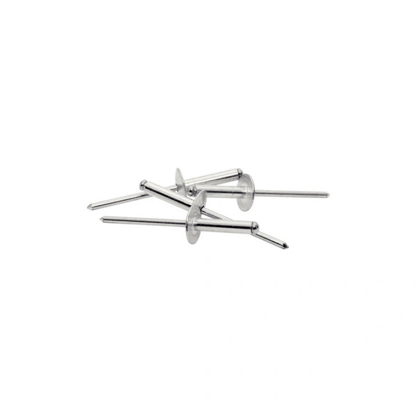 Blindniete, Ø 4 x 12 mm, Aluminium, 50 Stk., inkl. passender Bohrer