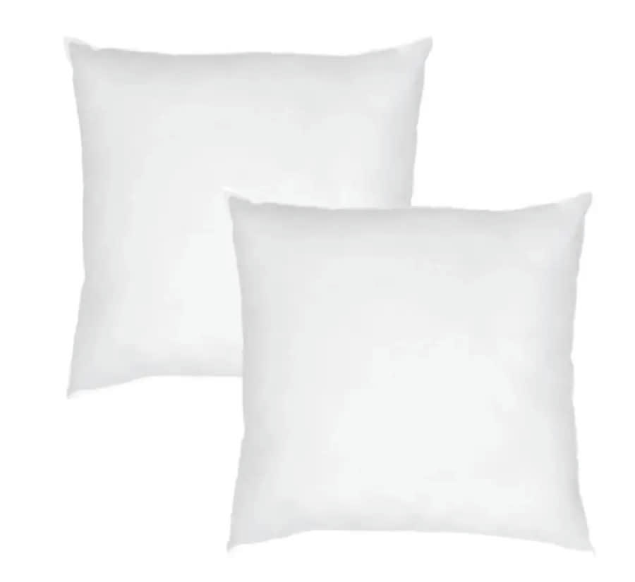 PACOME - Lot de 2 oreillers en Microfibre 65 x 65 cm