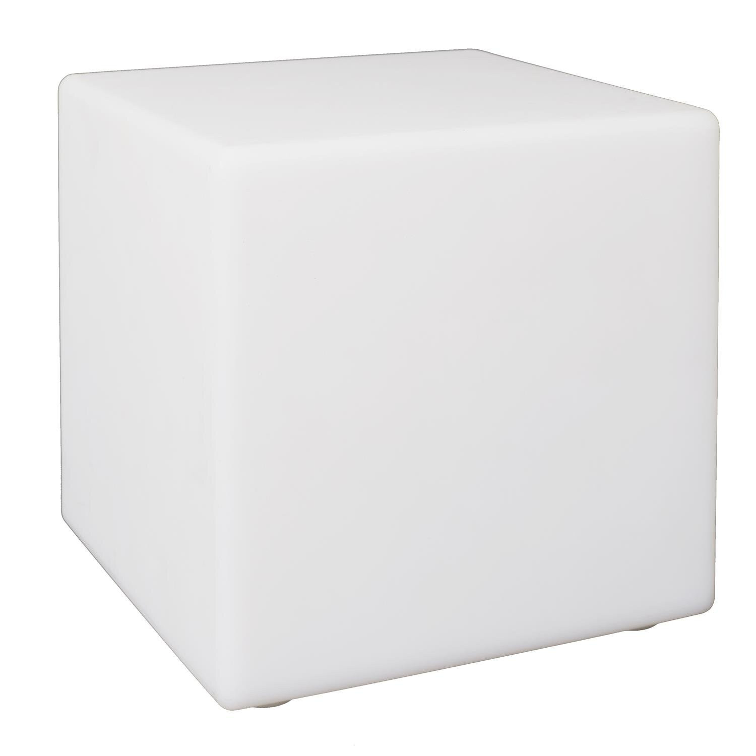 LAMPA PODŁOGOWA Colorfull Cube 25cm sześcian zmiana koloru