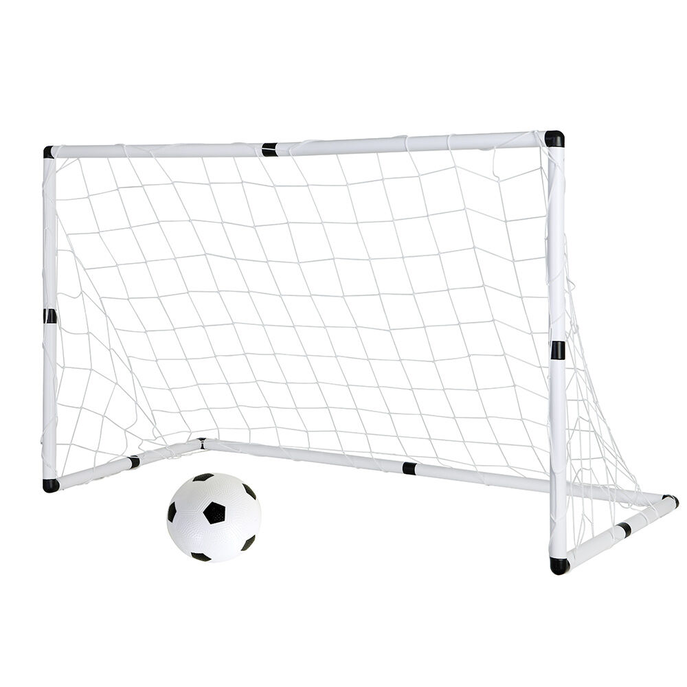 But de football 2en1 avec ballon et gonfleur