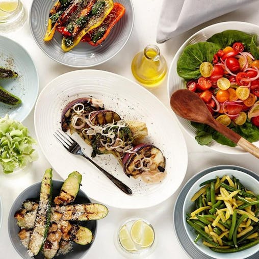 Royal Doulton Gordon Ramsay Maze White 12pc Dinner Stoneware Set | Set of 12