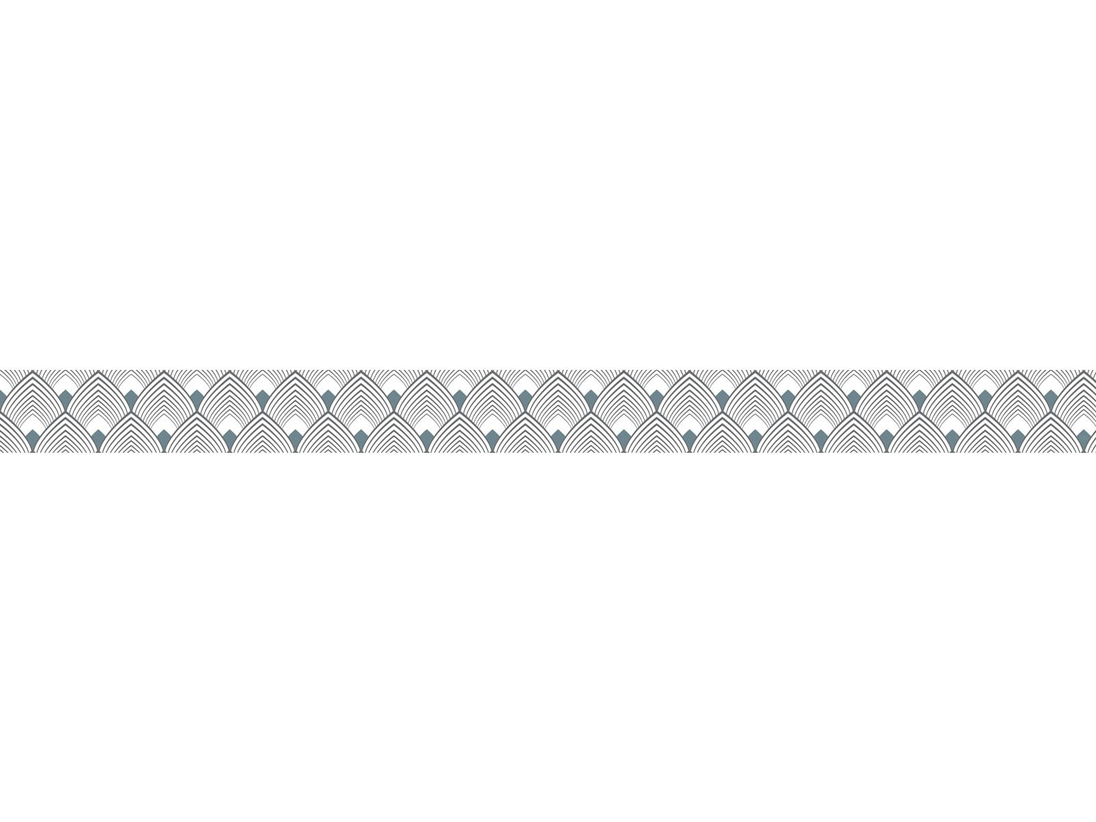 - Contremarches adhésives masjestic bleu-gris 15cmx4m