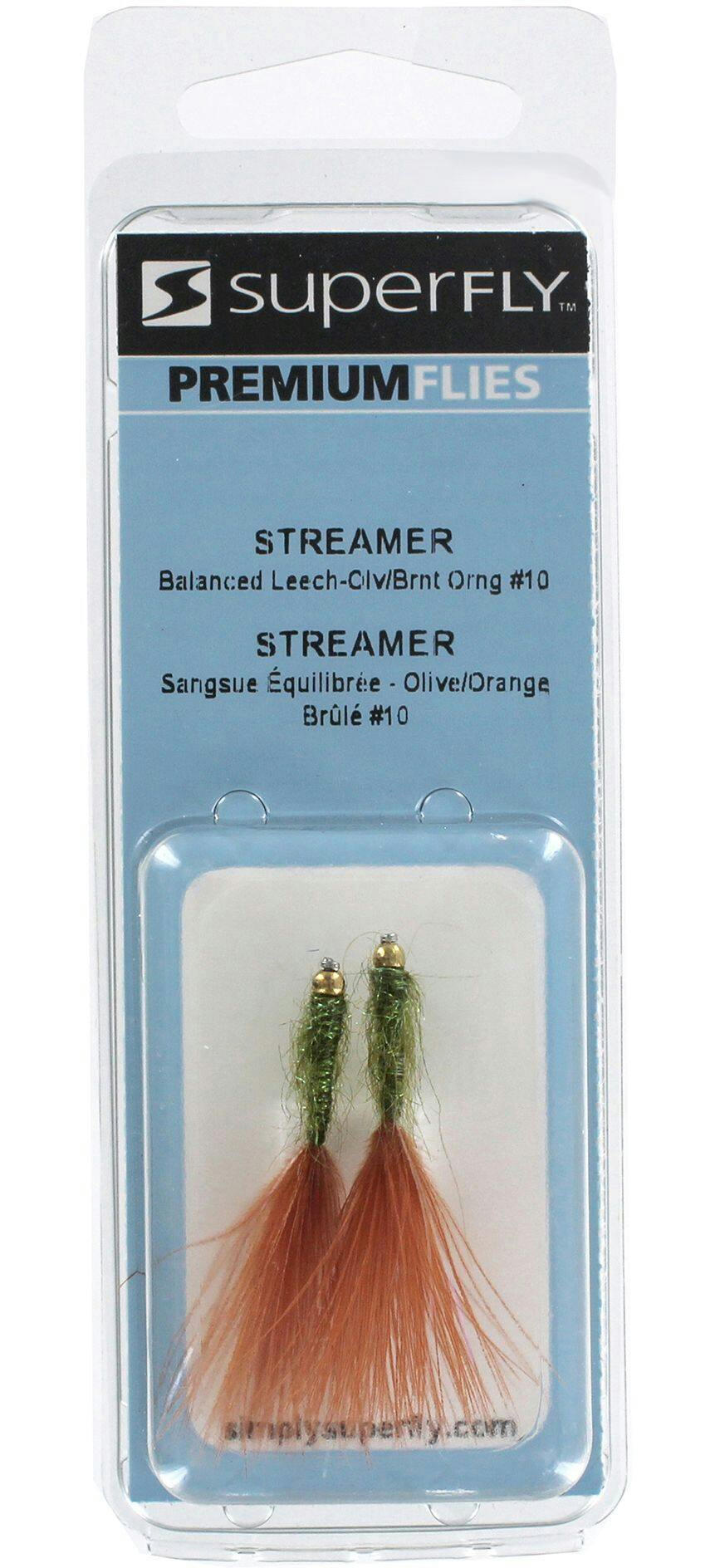 SuperFly Streamer, Balanced Leech, #10