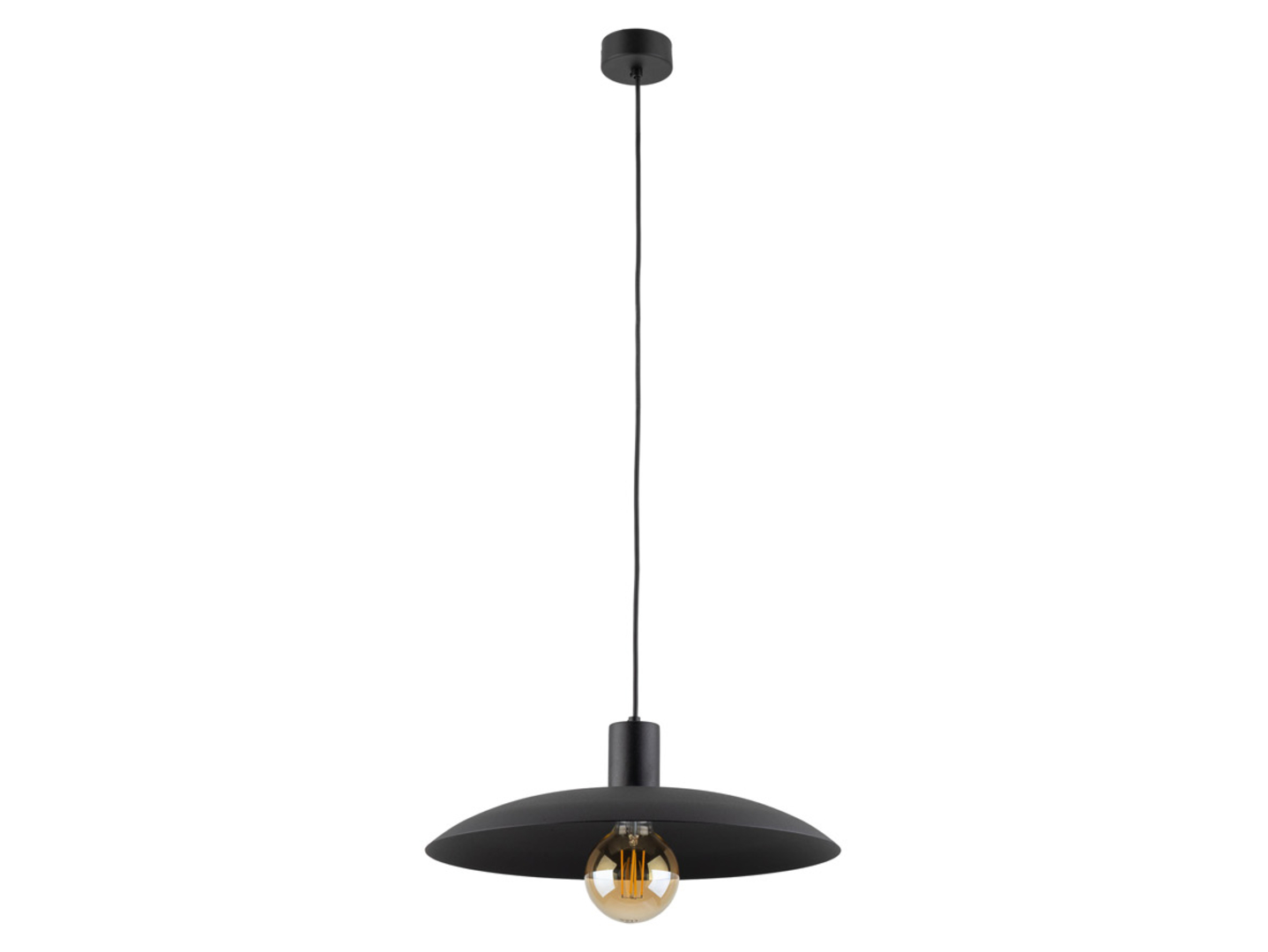 Lampa wisząca Astra metalowa czarna