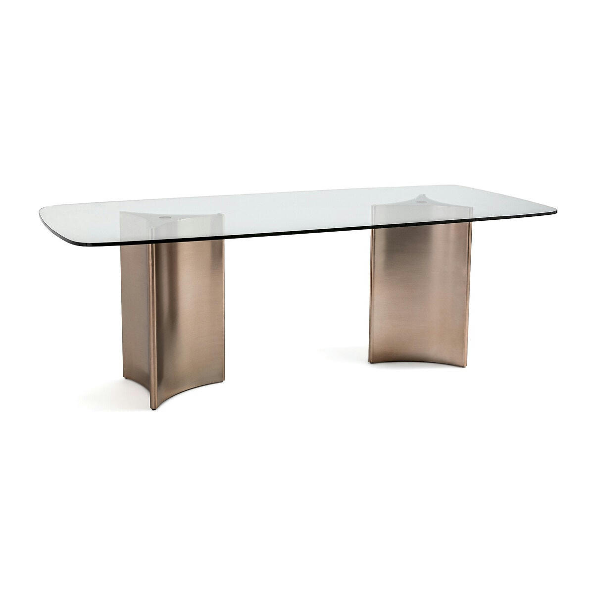 Table métal/verre, 8 couverts, Atizar