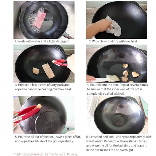SOGA 2X 30cm Ribbed Cast Iron Frying Pan Skillet Coating Steak Sizzle Platter