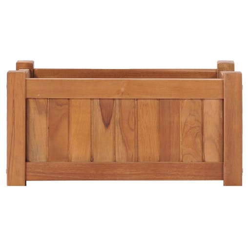NNEVL Raised Bed 50x25x25 cm Solid Teak Wood