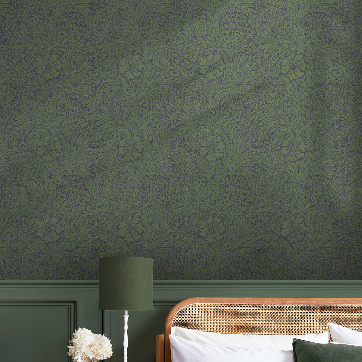 William Morris at Home Vliesbehang Marigold Fibrous - 10mx52cm