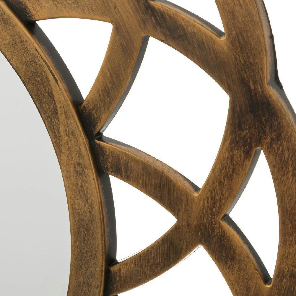 - Miroir mural or vieilli D39cm