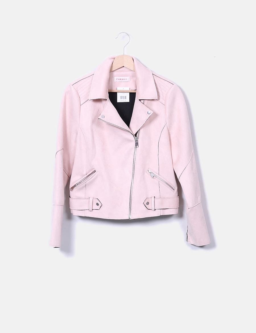 Camaïeu Pink biker jacket
