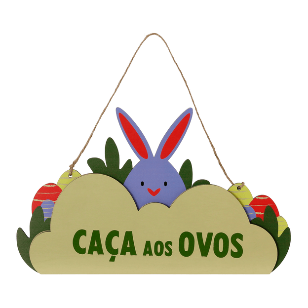 ADORNO PAREDE 18 CM PÁSCOAMOR