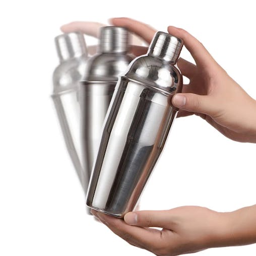 NNEOBA Cocktail Shaker with Jigger and Recipe