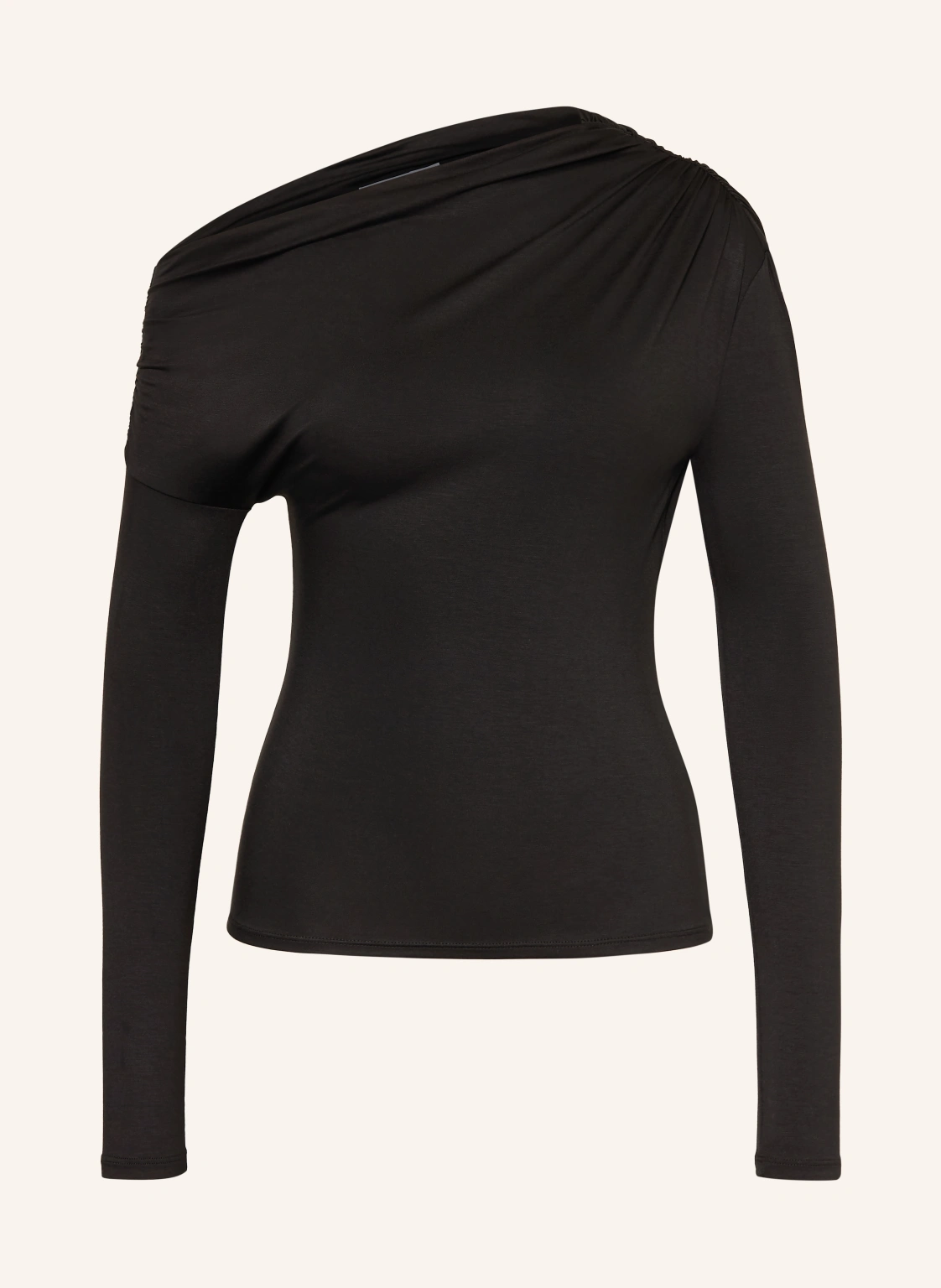 PATRIZIA PEPE One-Shoulder-Shirt MAGLIA