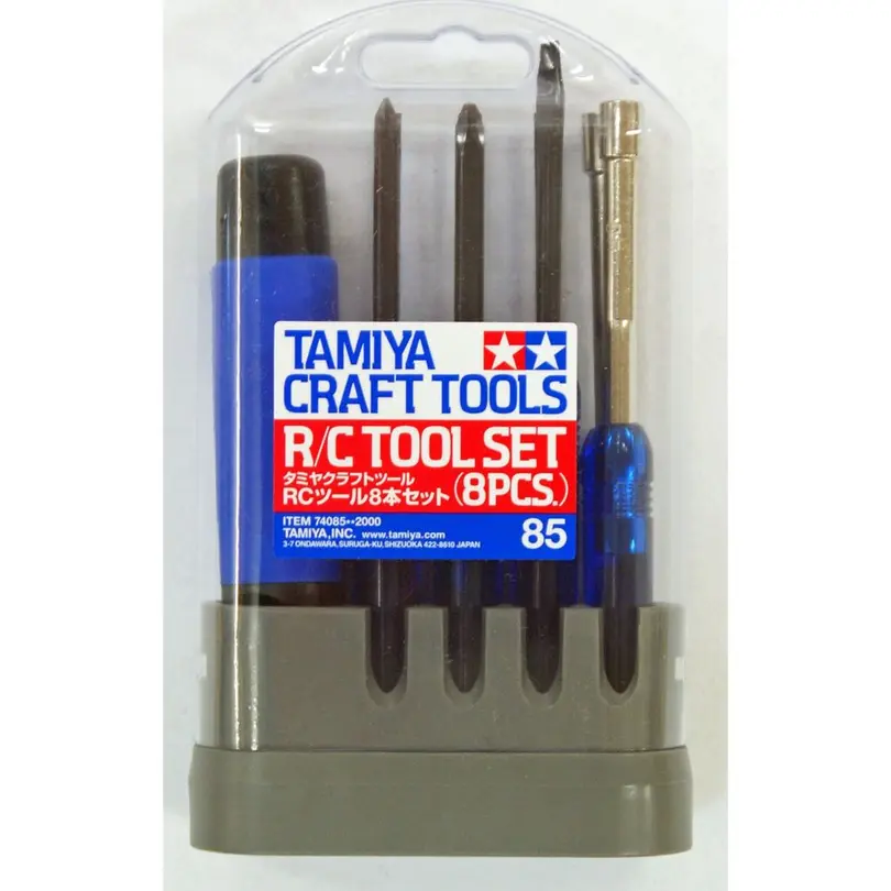 Schraubenzieher 8-teilig Tamiya Werkzeugset