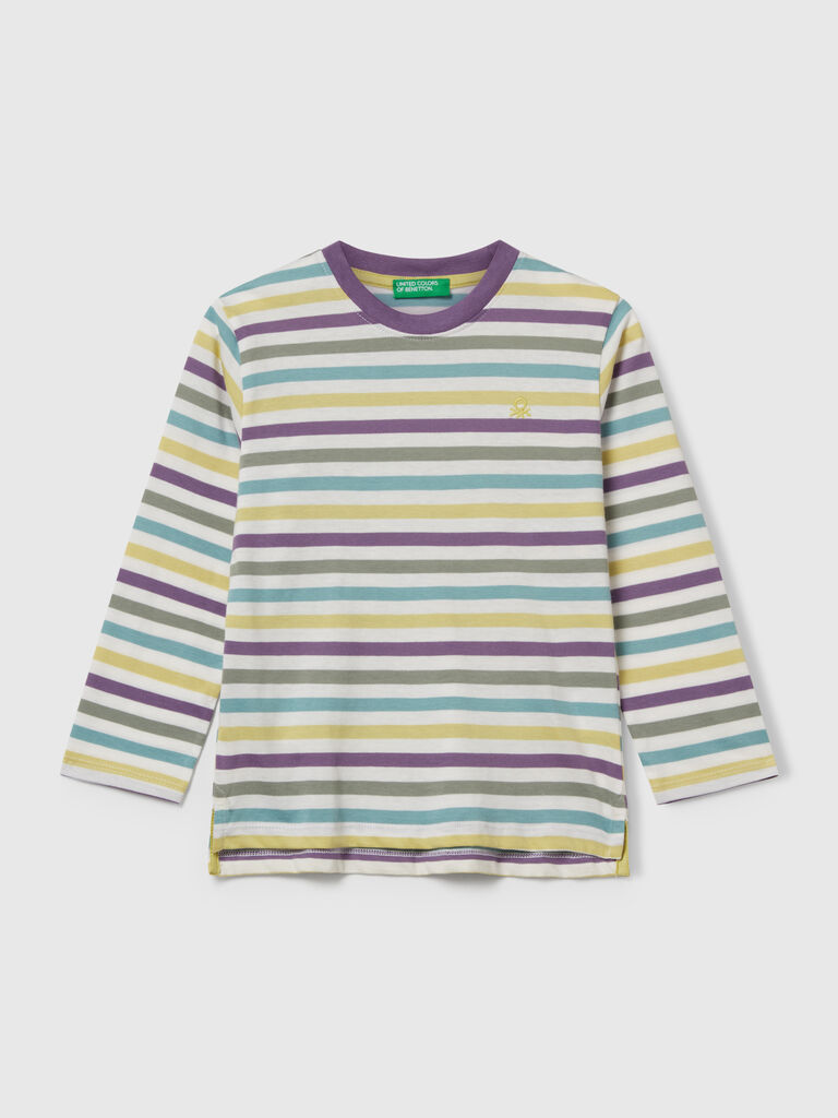 Long sleeve striped t-shirt