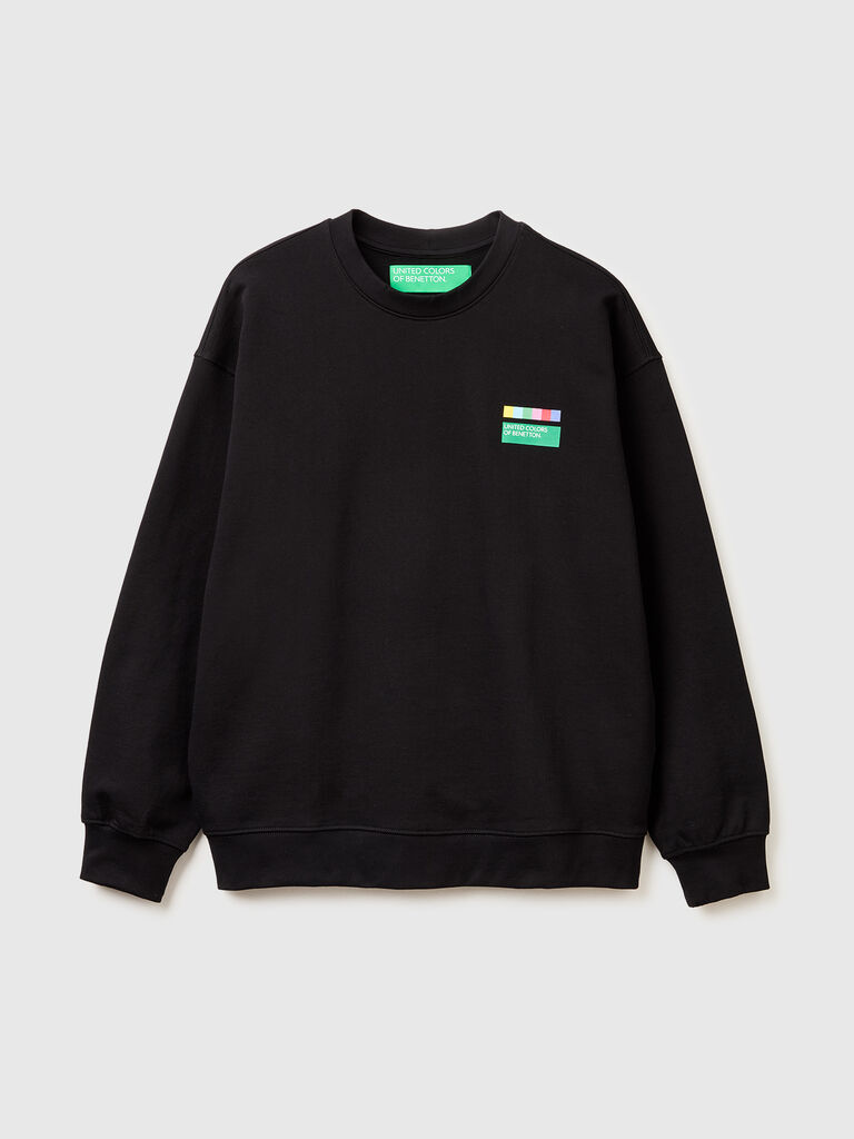 Relaxed fit sweatshirt with print