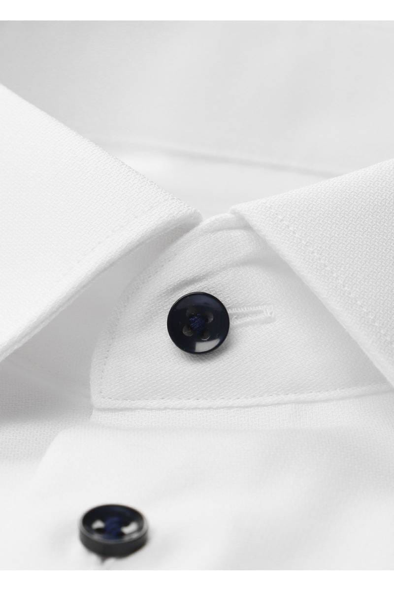 ETERNA Comfort Fit Hemd weiss, Strukturiert