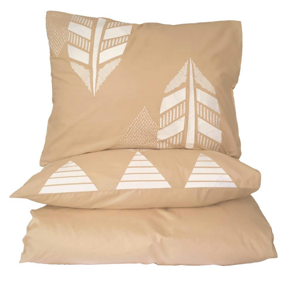 PACIFIC - Housse de couette Rêve du Désert beige