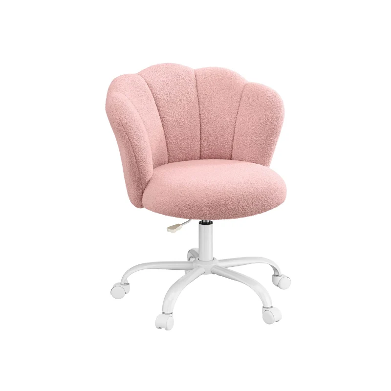 Fauteuil de Bureau Pivotant 360° avec Dossier en Forme de Pétale