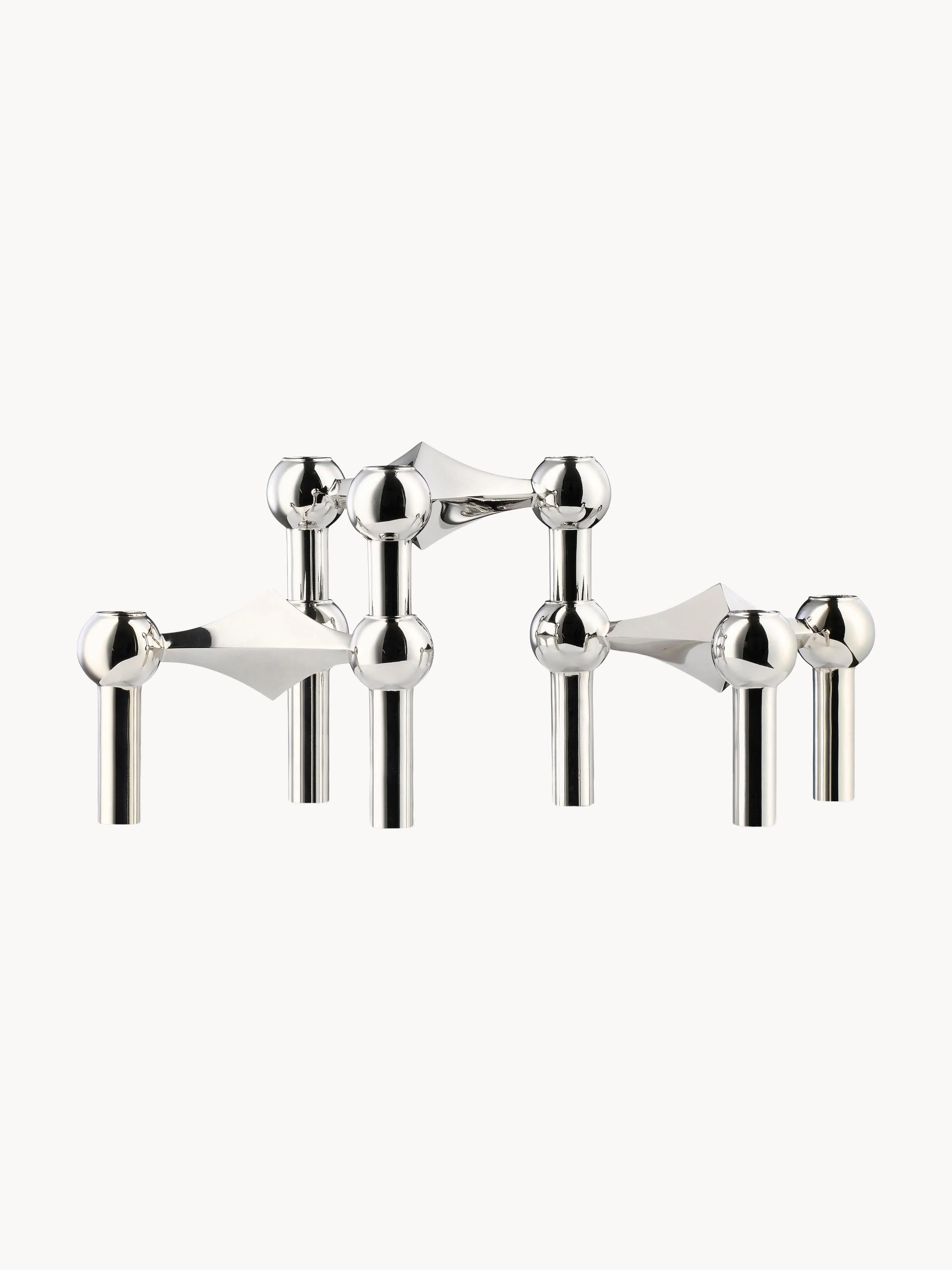 Kerzenhalter Stoff Nagel, 3er-Set