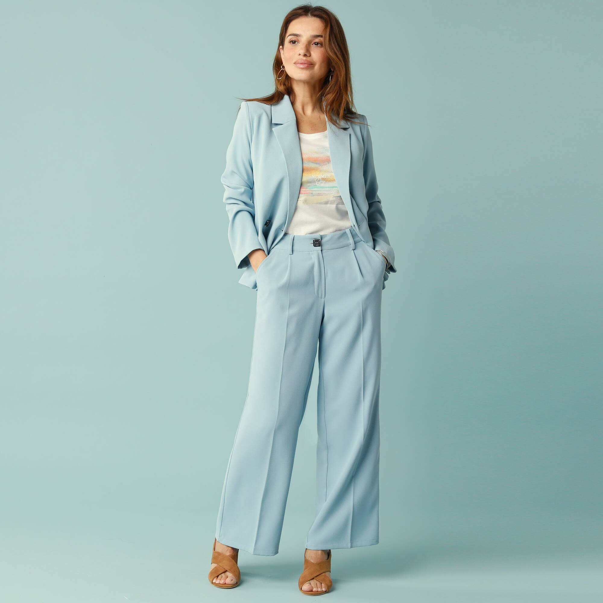 Pantalon large fluide Spécial Petites