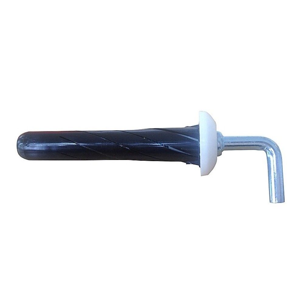 GIPSPLUGG FISCHER POWERKNOT BLACK MED KROK 5X55MM