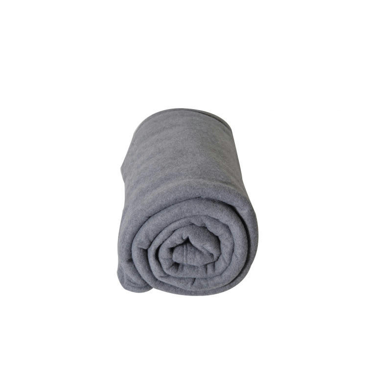 TEDDY - Couverture polyester anthracite 180x220 cm