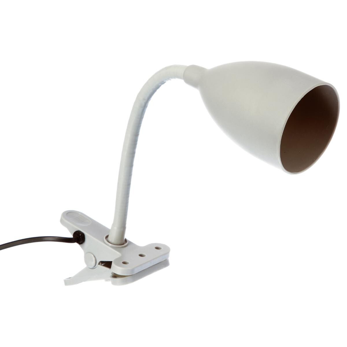 Clamp lamp "Sily" Grey, H.43 cm