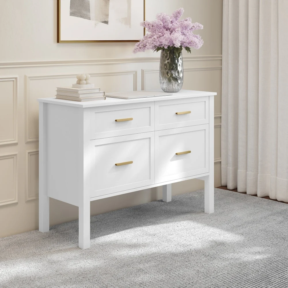 Martha Stewart Shaker Style Home Office Lateral File Cabinet