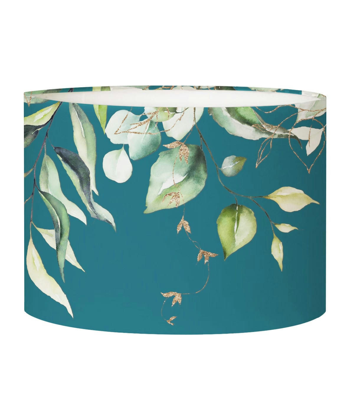 COLORS - Abat-jour Lampadaire Branche Bleu canard D: 45 x H: 25