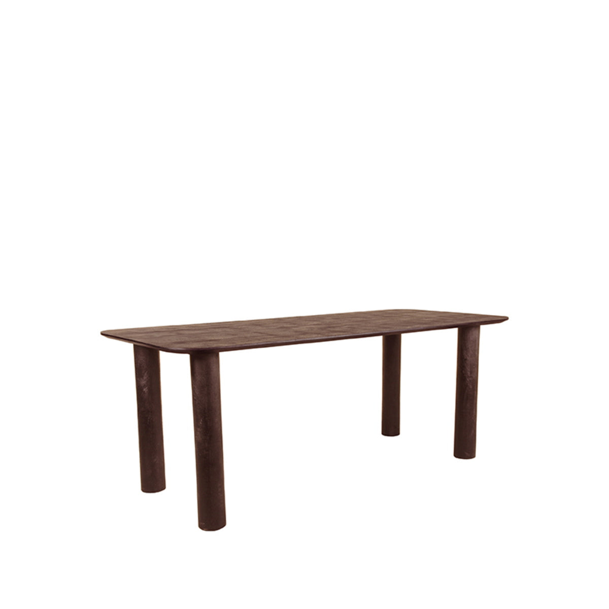 LABEL51 Eettafel Lucy - Donkerbruin Mangohout - 200x90x76cm