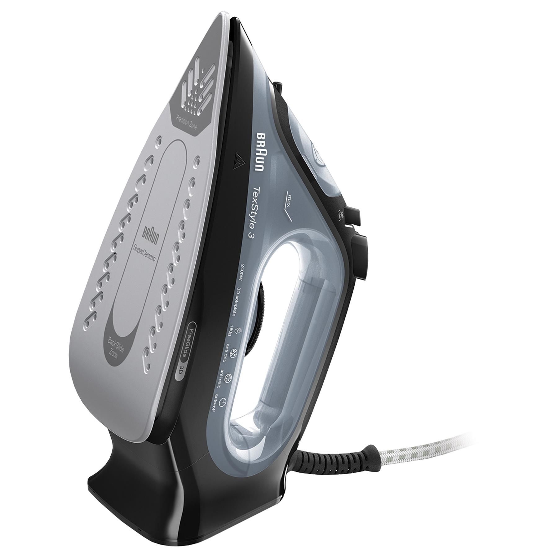 Braun Steam Iron, 2400W Texstyle 3