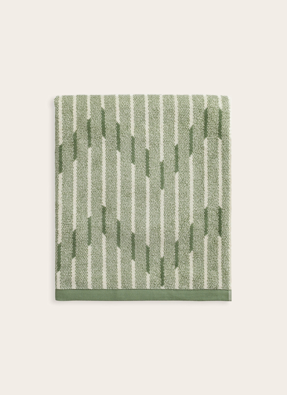 DRAP DE DOUCHE ÉMILE VERT LAURIER