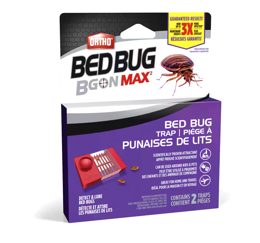Ortho® Bed Bug B Gon® MAX Indoor Bed Bug Trap, 2-pk