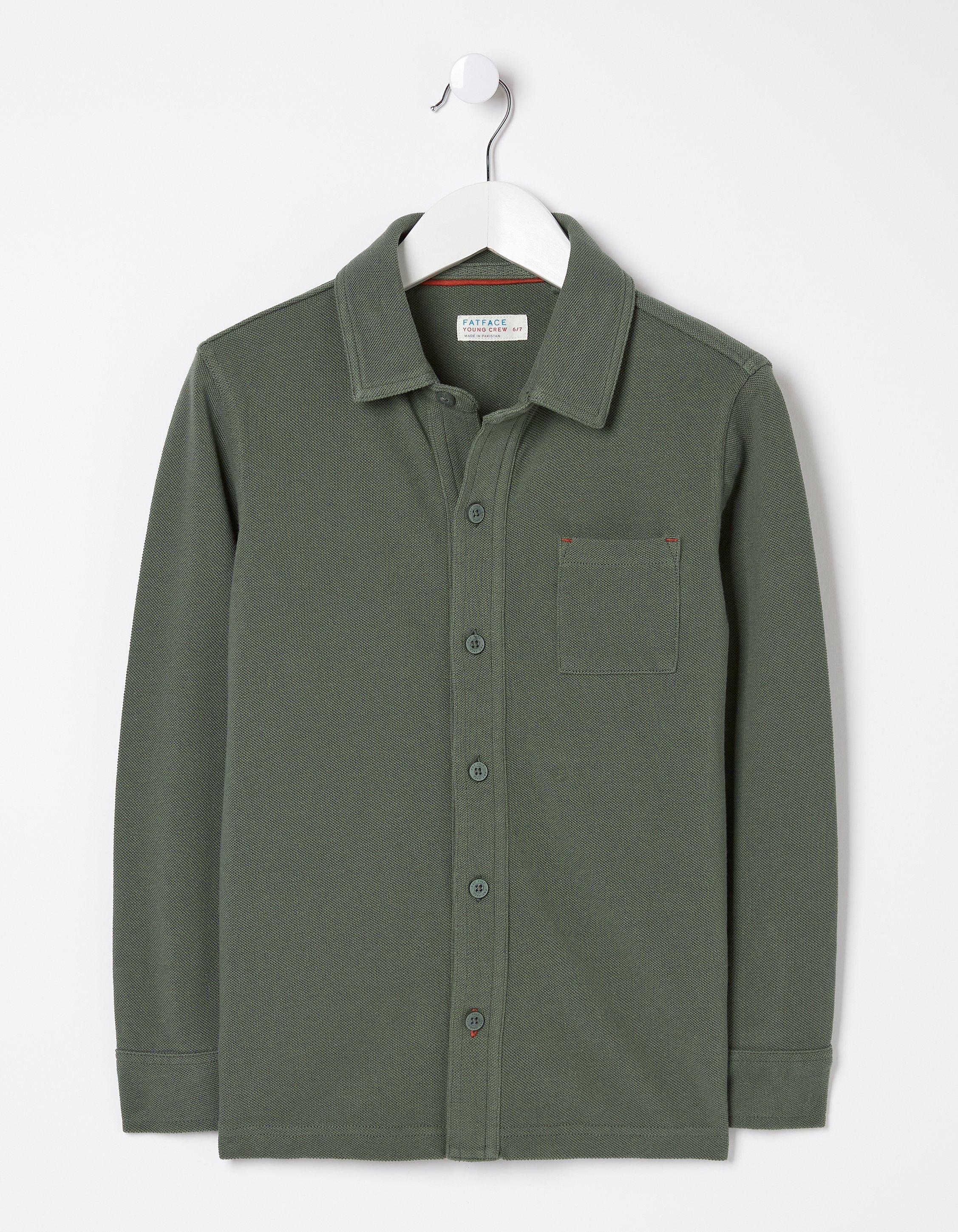 Pique Long Sleeve Shirt