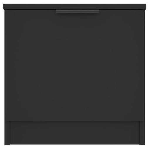 NNEVL Bedside Cabinets 2 pcs Black 40x39x40 cm