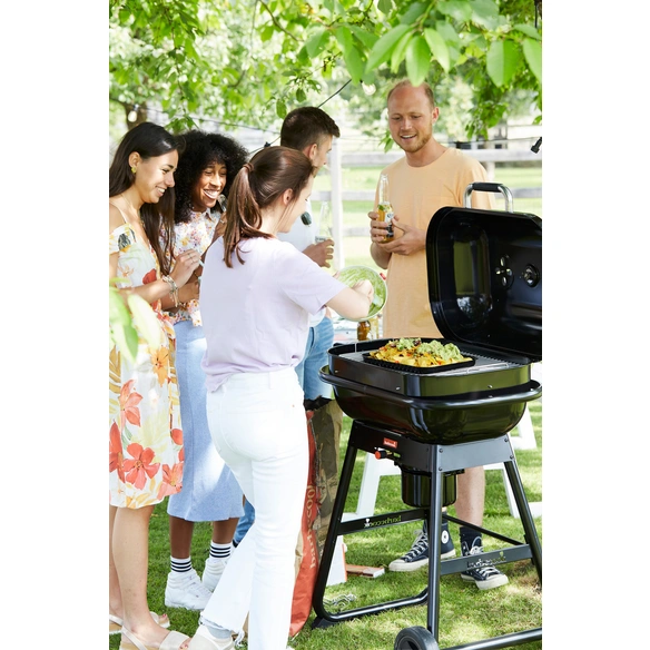 Holzkohlegrill »Magnus«, LxBxH: 85 x 64 x 110 cm, schwarz