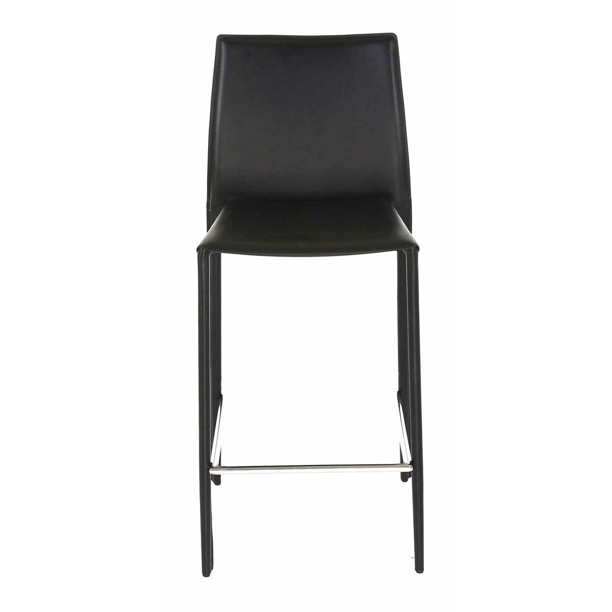 BORÉALE - Chaise plan de travail noire