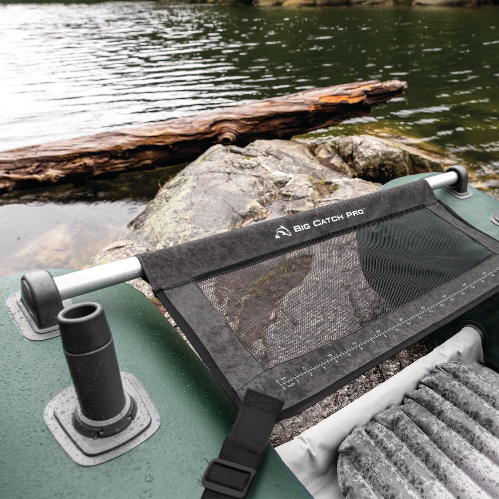 Partie fixe support filet de pêche float tube