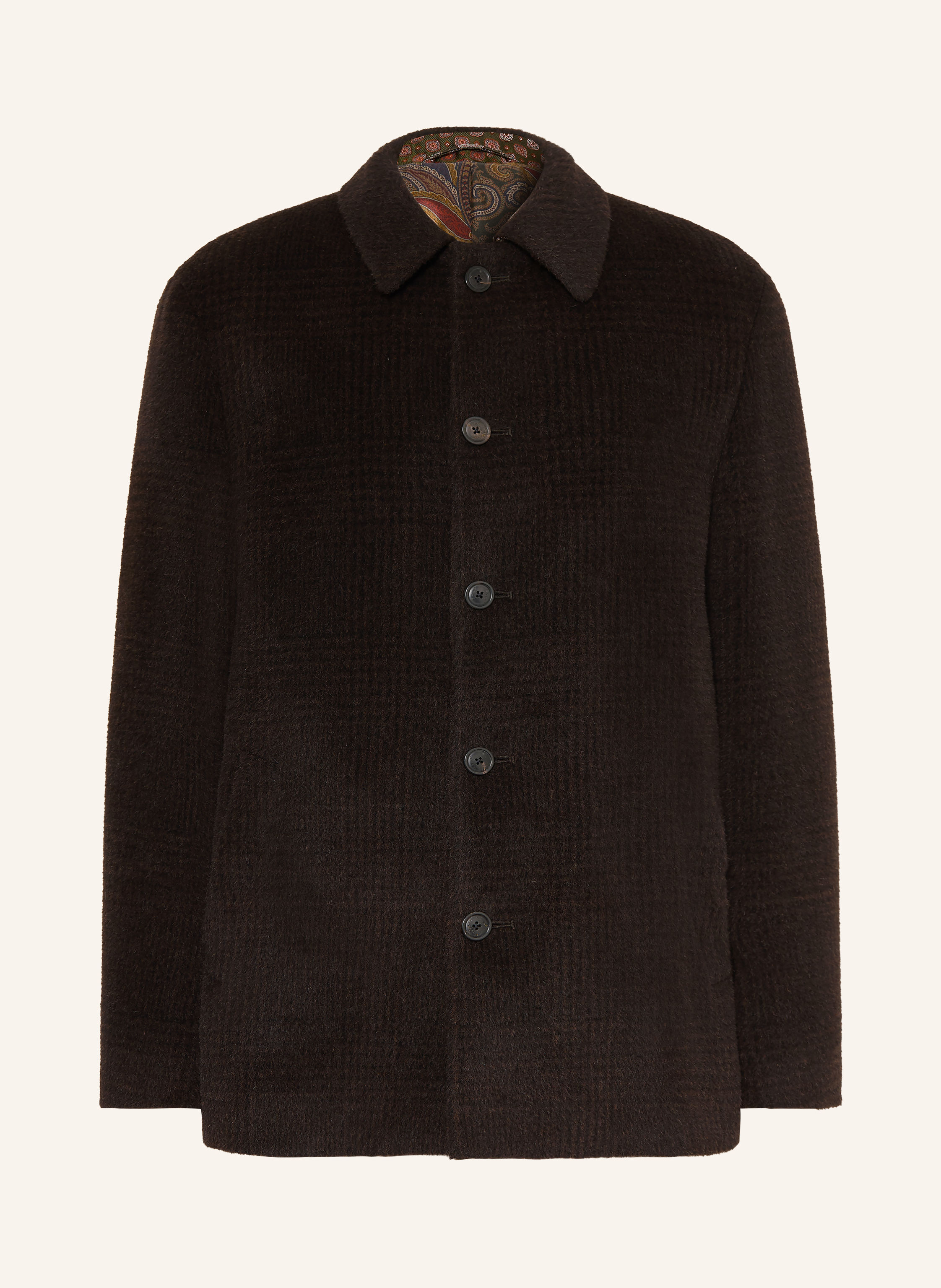 ETRO Overjacket mit Alpaka