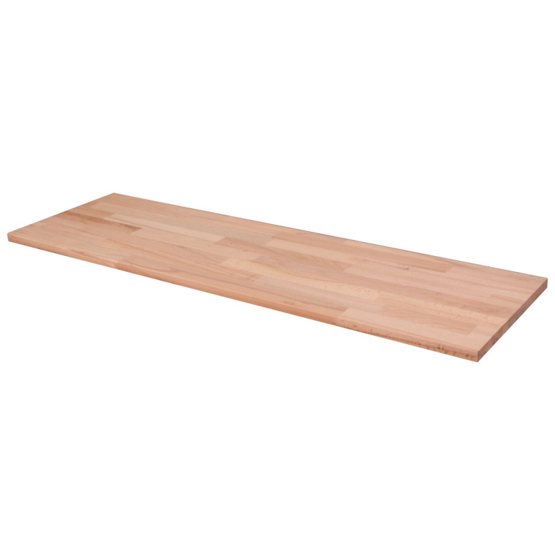 Panneau massif en hêtre 100 x 30 x 1,8 cm CANDO