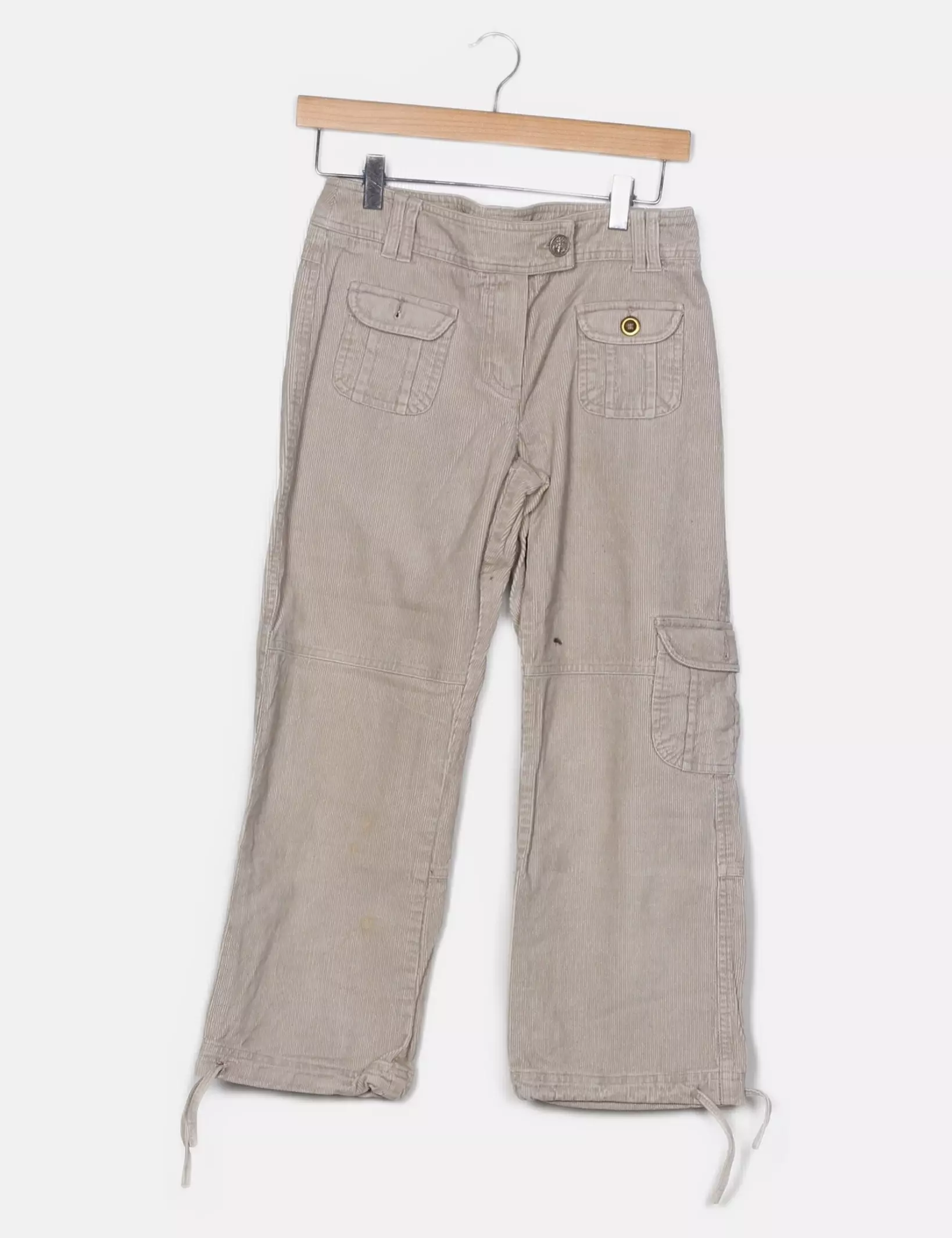 Camaïeu Cargo trousers capri Corduroy