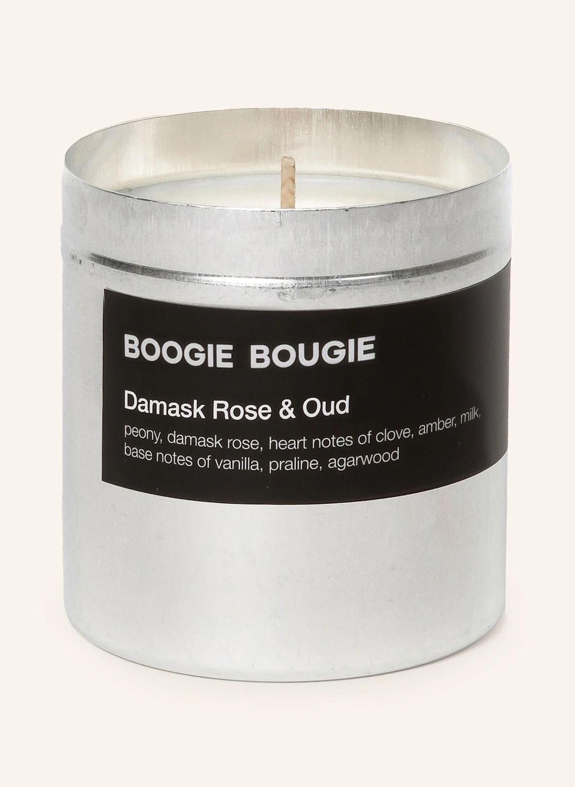 BOOGIE BOUGIE Duftkerze DAMASK ROSE & OUD