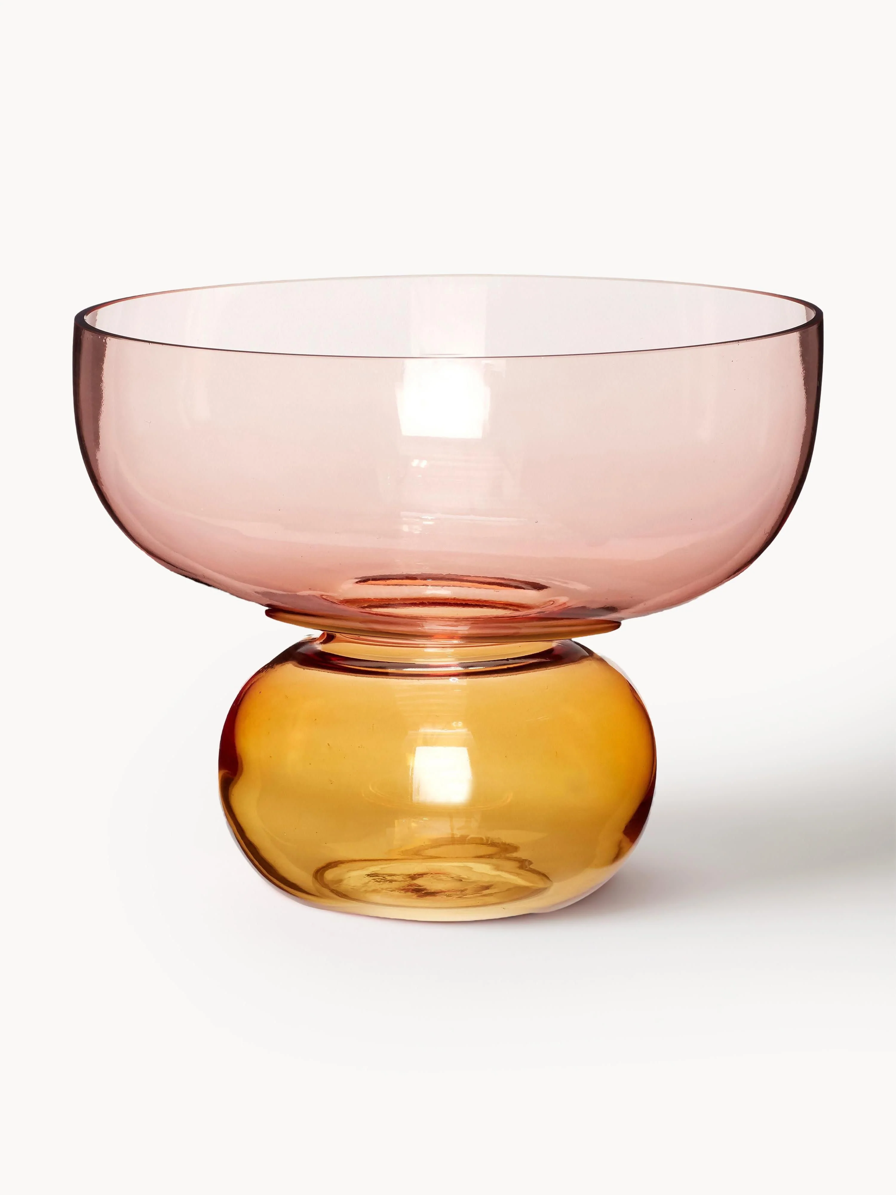 Mundgeblasene Design-Vase Show, H 21 cm